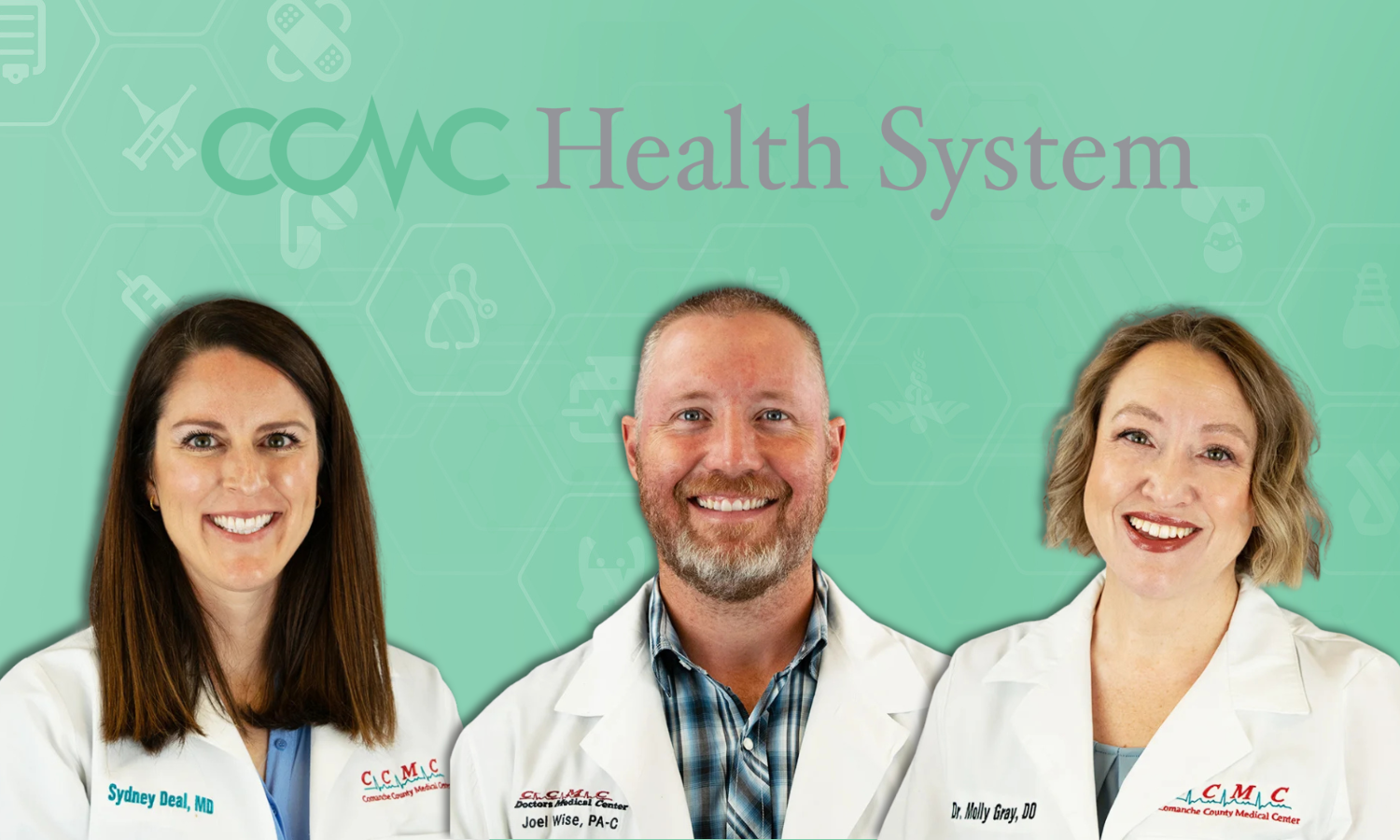 group of medical physicians at CCMC Health System